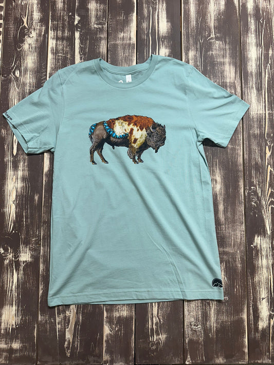 Gemstone-Stone Bison T-Shirt